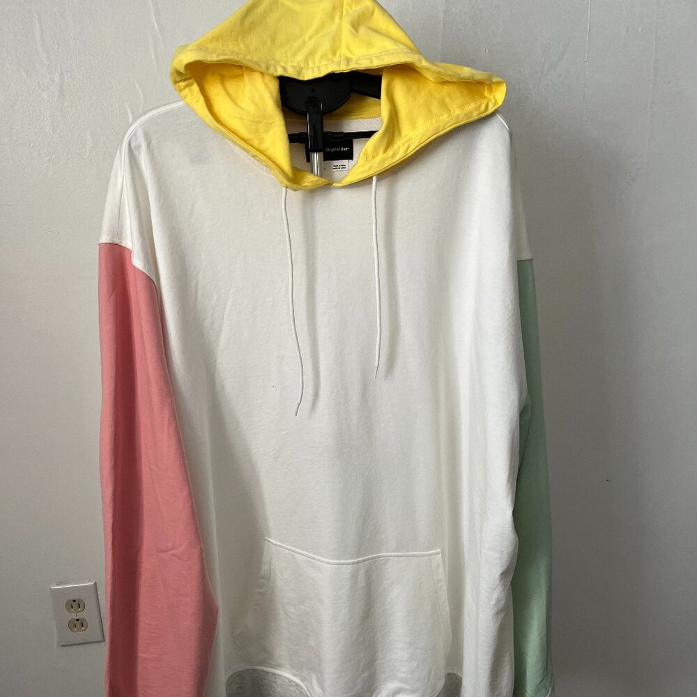 Original Use Colorblock Men's Hoodie Size 4XLT